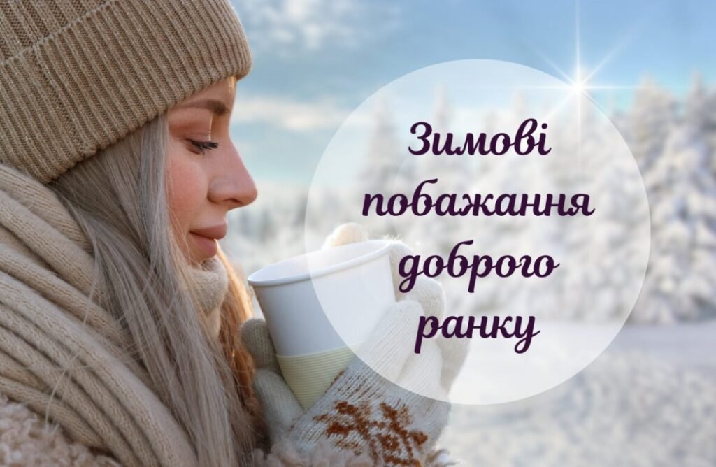 доброго ранку зима