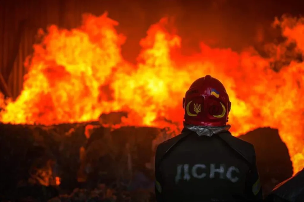 карта тривог вибухи