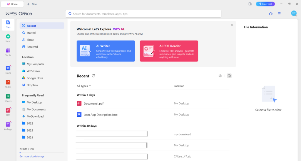 WPS Office Supports a Wide Range of Plug-ins and Extensions to Add Even More Functionality WPS Office