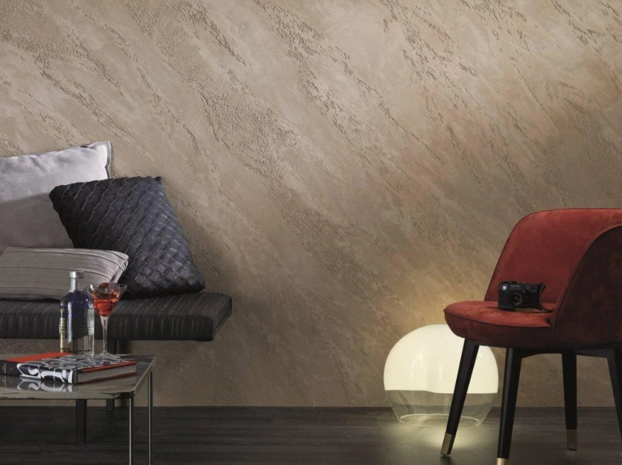 Декоративная штукатурка Травертин: природная фактура и современная эстетика в интерьере Декоративная