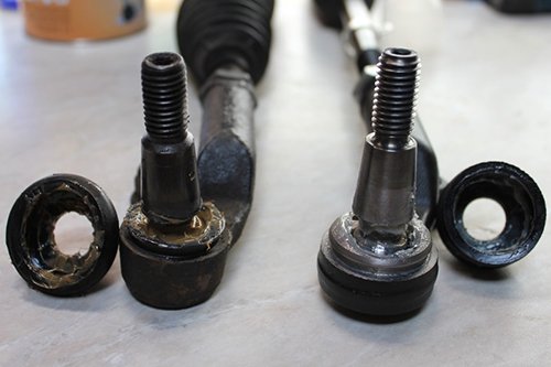 Рульові наконечники: симптоми поломки та заміна Рульові