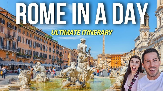 A Perfect Rome Itinerary to See Everything in One Day. Itinerary