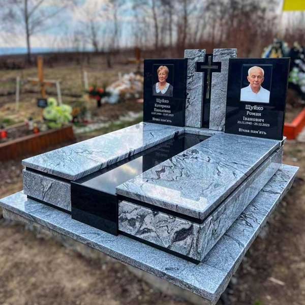 Гранітні вироби для облаштування місць поховання облаштування